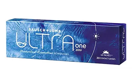 Ultra One Day 30 Ημερήσιοι Φακοί Επαφής Μυωπίας Σιλικόνης Υδρογέλης με UV