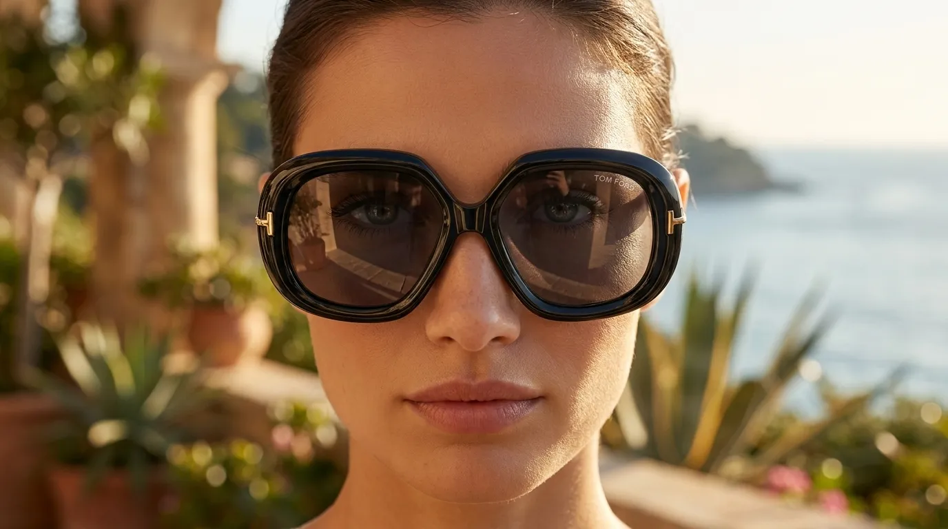 TOM FORD FT1278 01A Icon Oval