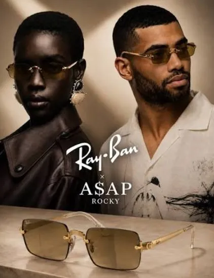 RAYBAN RB3928 001/7I ASAP Rocky