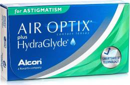 Αστιγματικοί Μηνιαίοι Φακοί Επαφής Alcon Air Optix Hydraglyde Astigmatism (3 Φακοί)