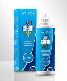 Υγρό Φακών Επαφής Avizor All Clean Soft Comfort 350ml